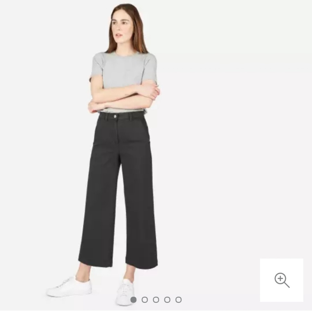 Everlane wide leg crop